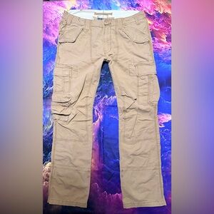 Vintage Polo by Ralph Lauren Beige Paratrooper Cargo Pants MIL-J-4883A